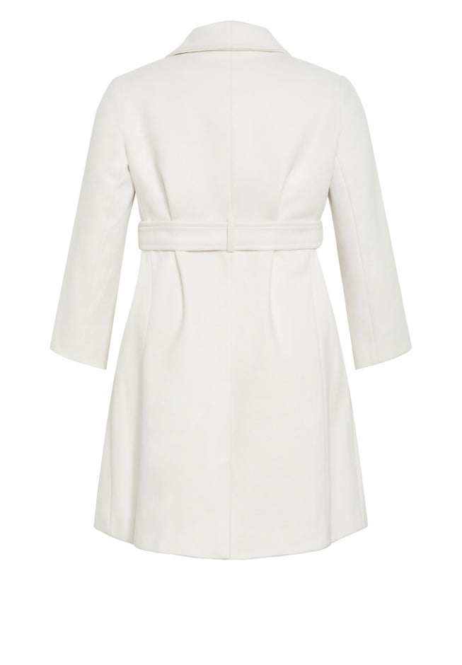 Isla Wrap Waist Tie Coat image number 5