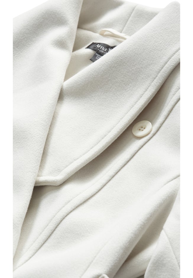 Isla Wrap Waist Tie Coat image number 6