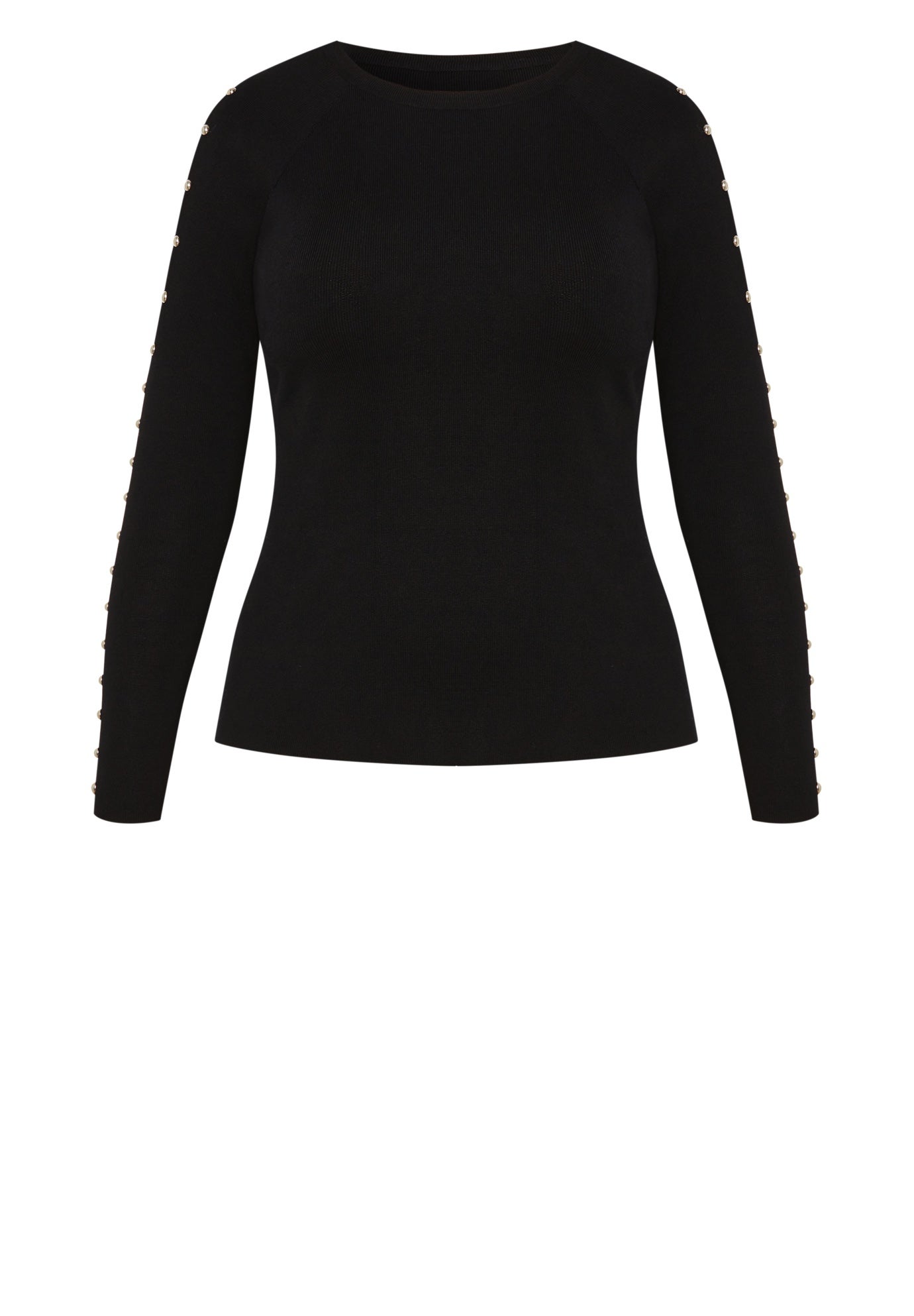 Cold Shoulder Full Length Sleeves Sweater image number 5