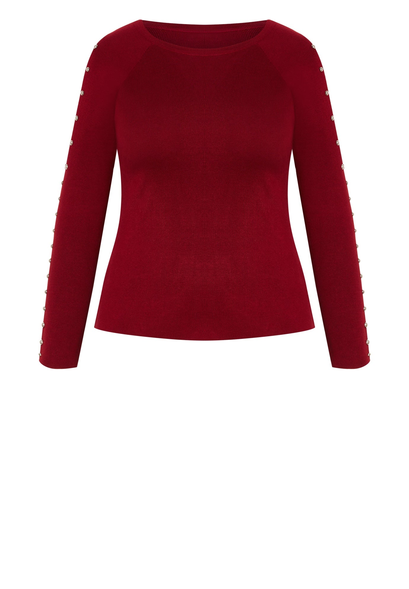 Cold Shoulder Full Length Sleeves Sweater image number 4