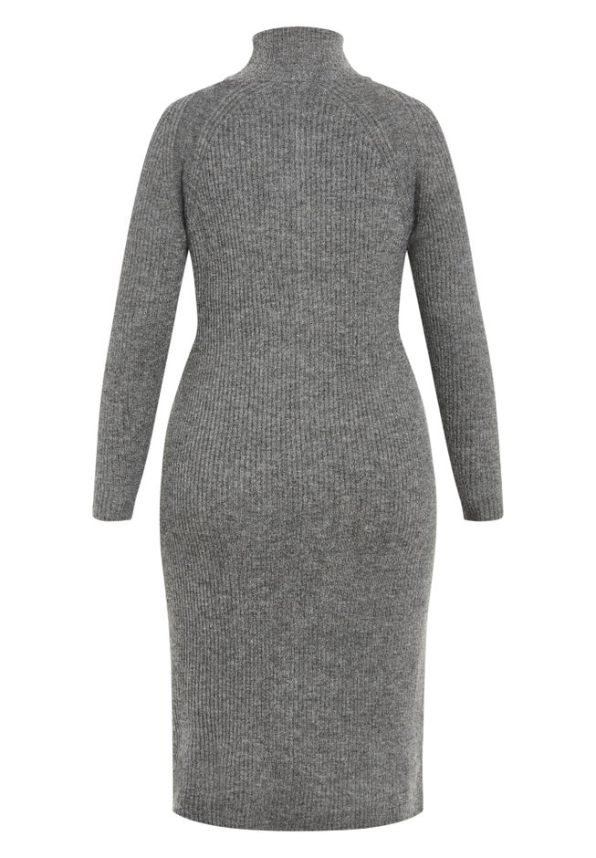 Callie High Neck Sweater Dress image number 4