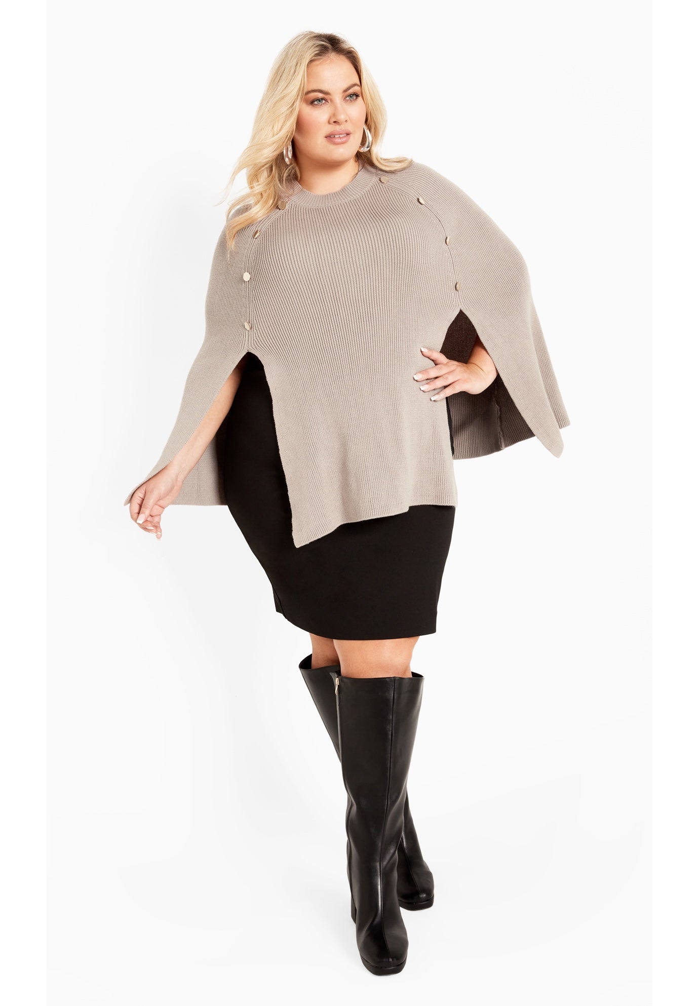 Olivia Button Cape image number 1