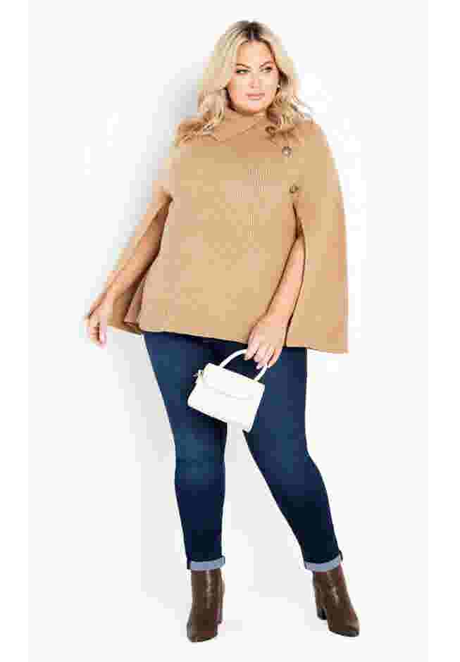 Dani Button Cape image number 1