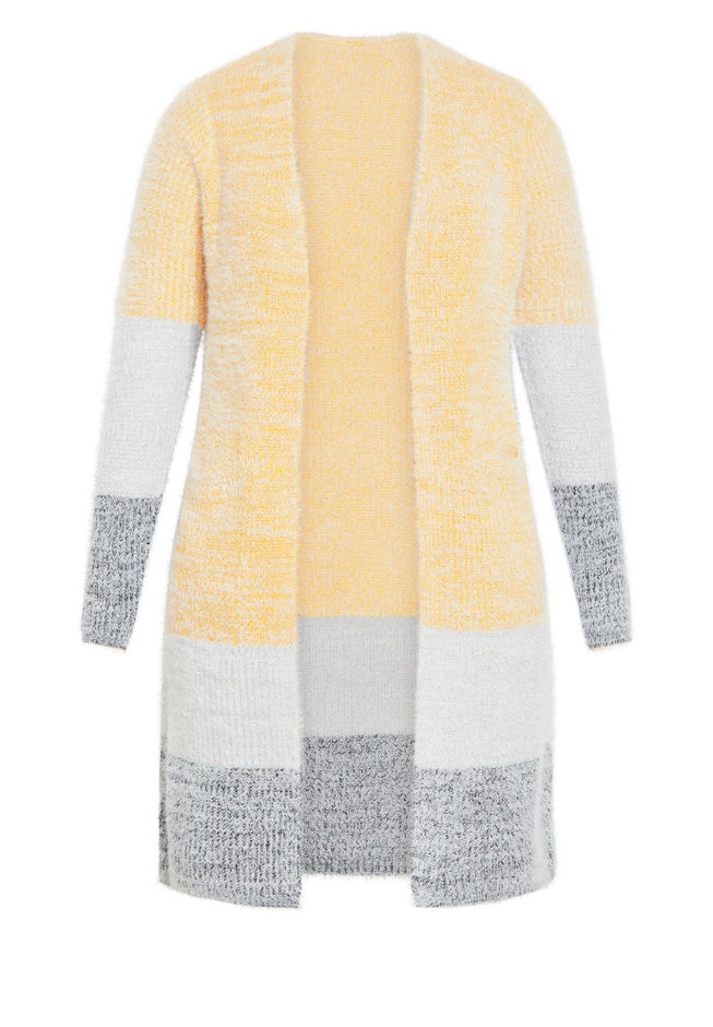 Elise Color Block Knitted Cardigan image number 3