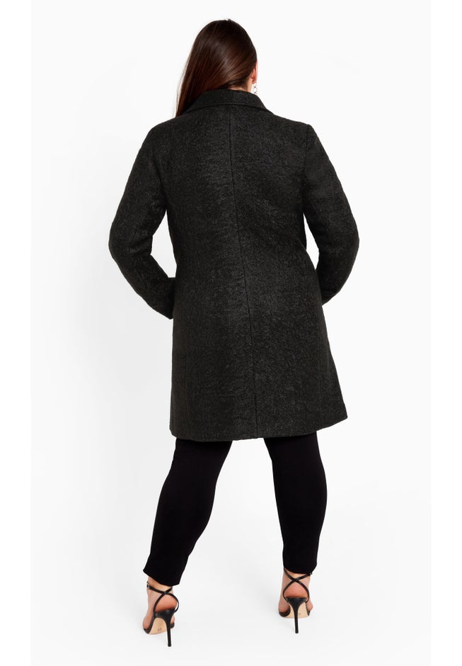 Estelle Double Button Collared Coat image number 2