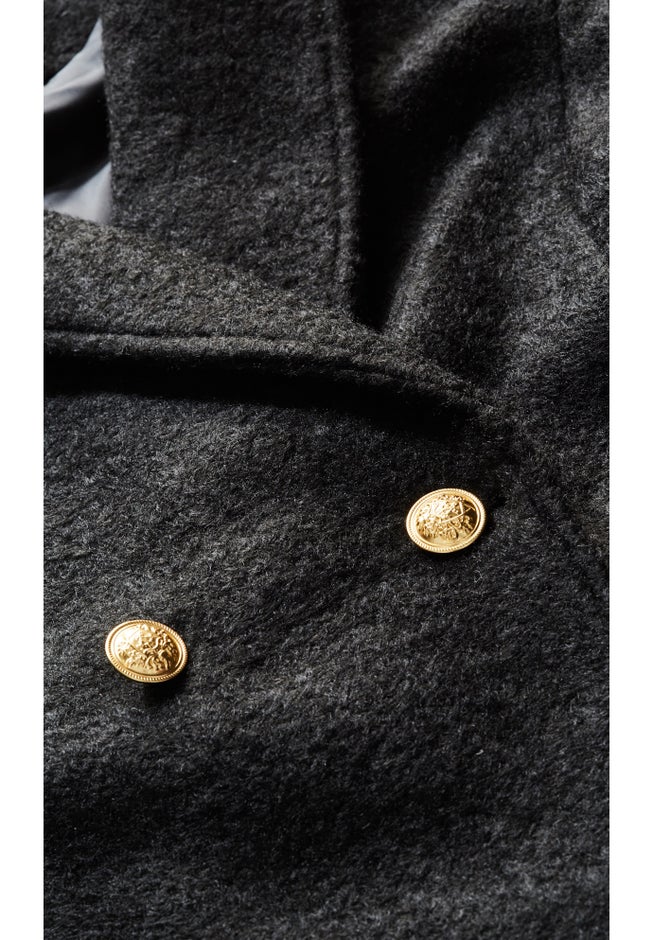 Estelle Double Button Collared Coat image number 3