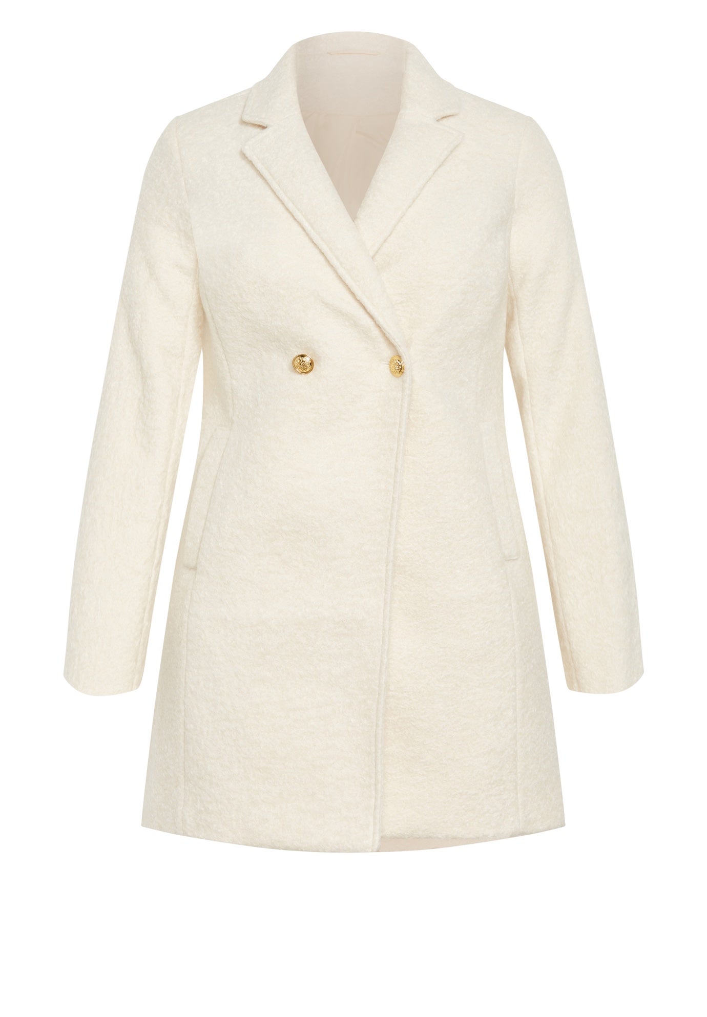 Estelle Double Button Collared Coat image number 4
