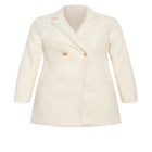 Estelle Double Button Collared Coat image number null