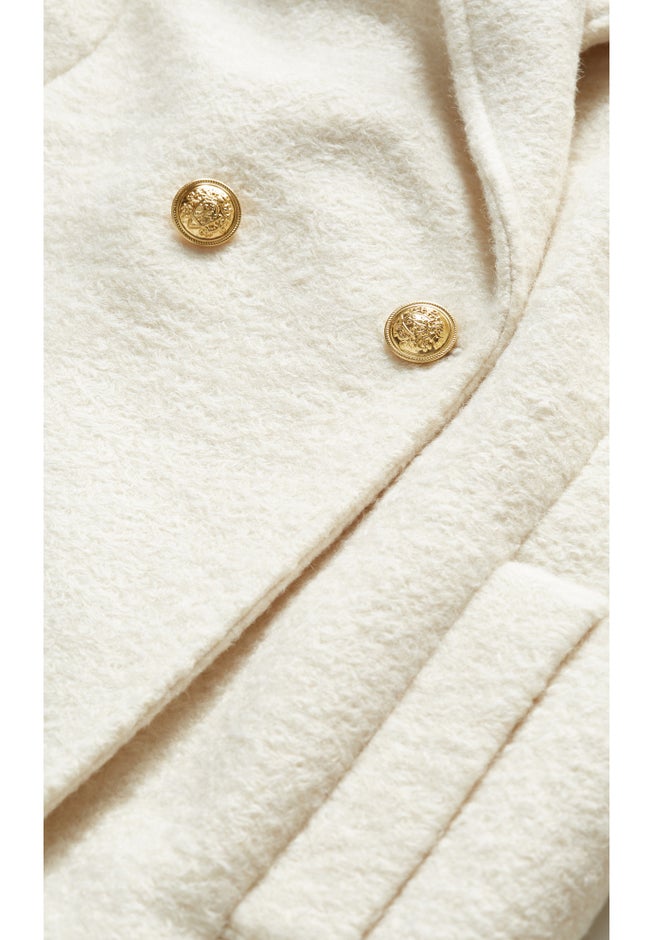 Estelle Double Button Collared Coat image number 3