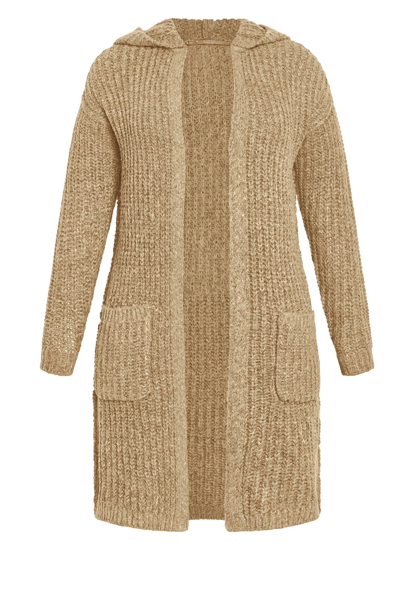 Chelsea Soft Knit Hood Coatigan image number 3