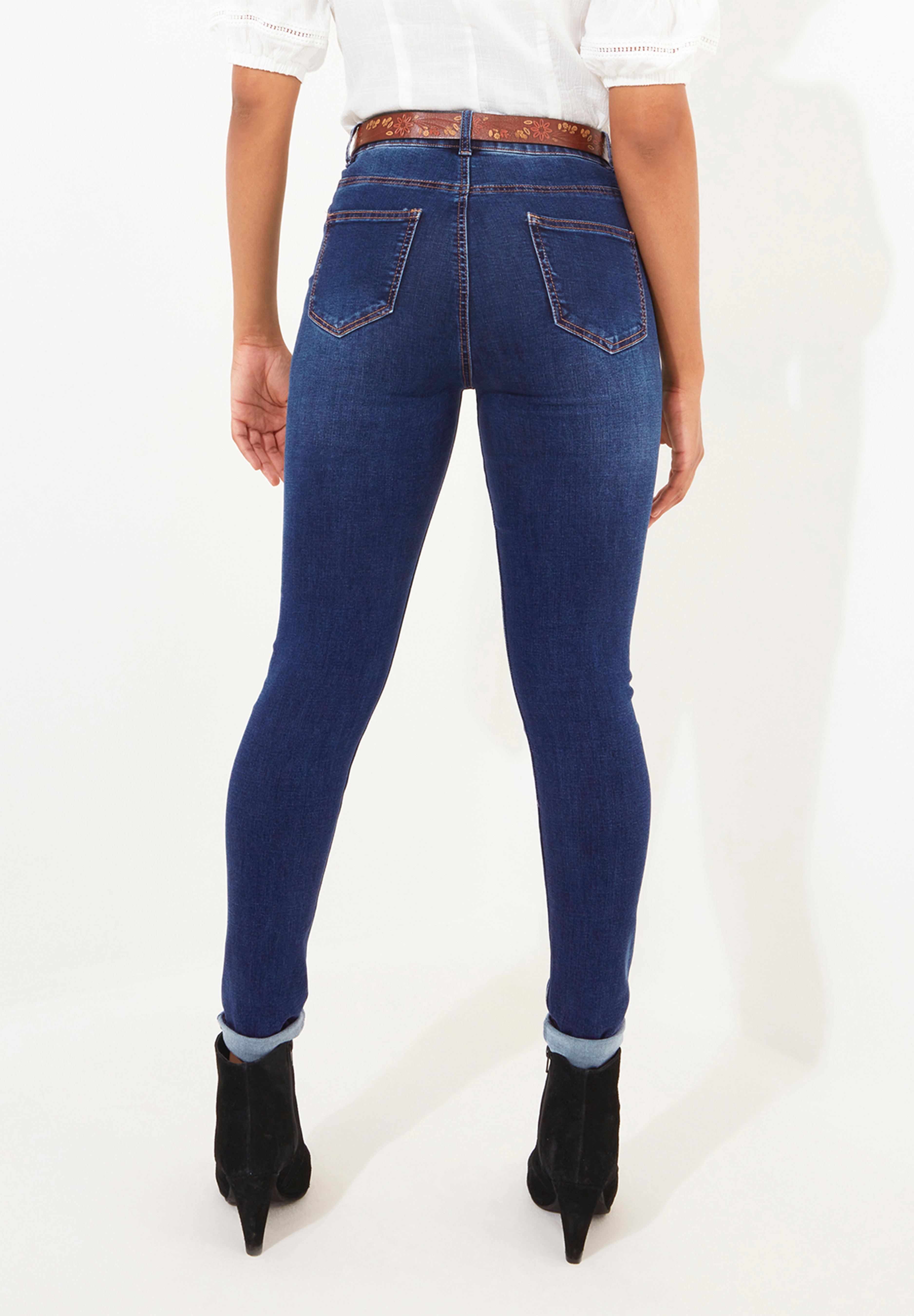 High Waisted Skinny Jeans image number 2