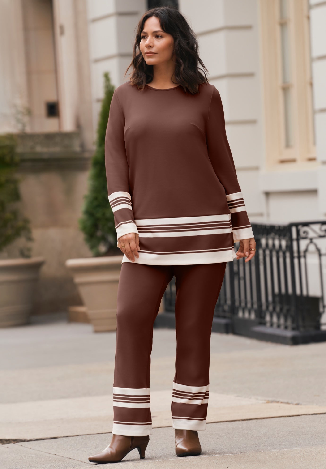 Border Stripe Tunic image number 1