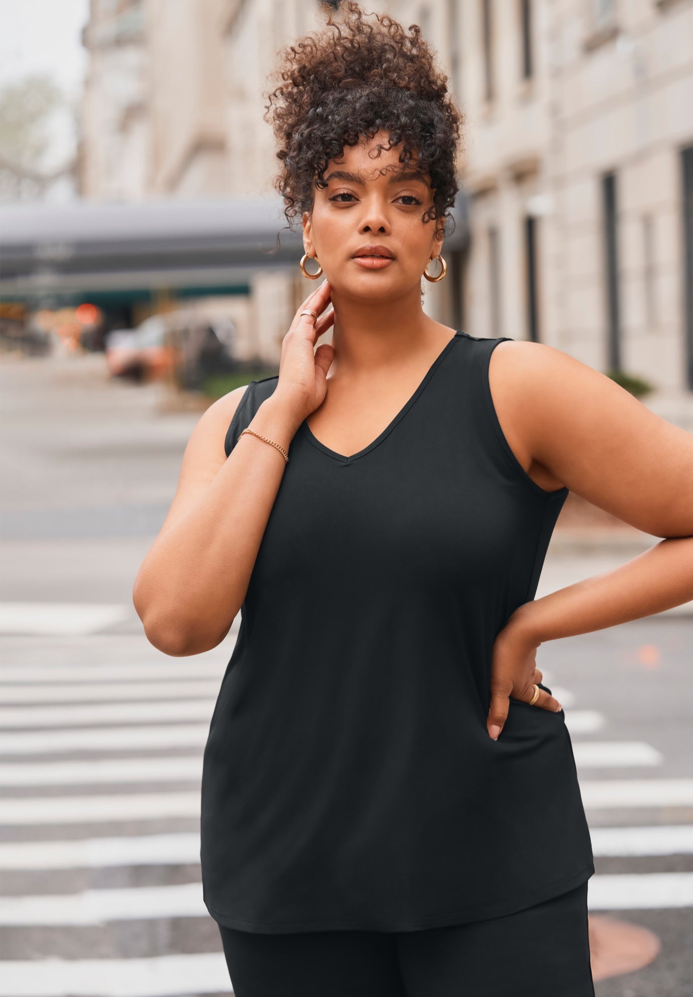 V-Neck Tank image number 0