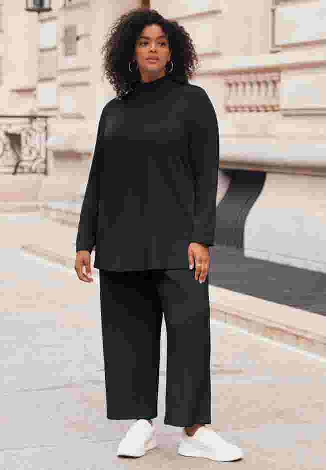 Seamed Wide Leg Pant image number 2