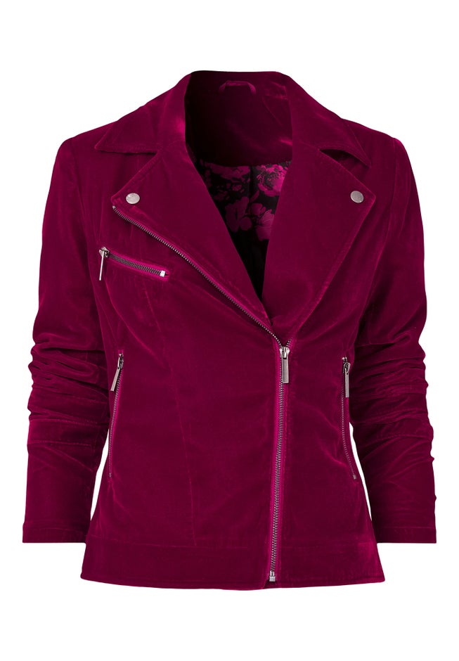 Velor Moto Jacket image number null