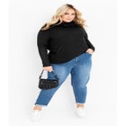 Ash Turtleneck Close Fit Sweater image number null