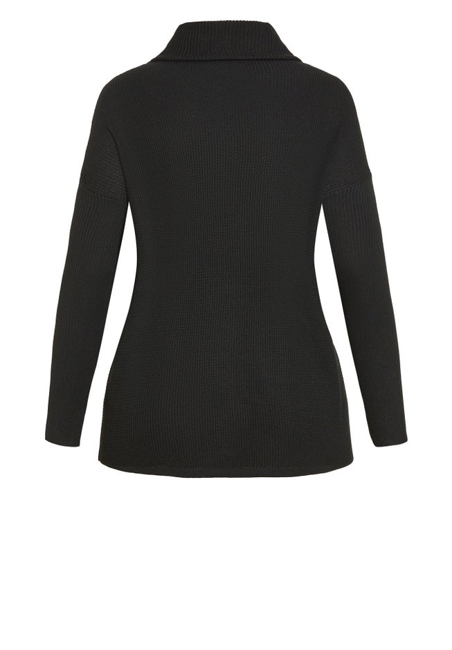 Ash Turtleneck Close Fit Sweater image number 5