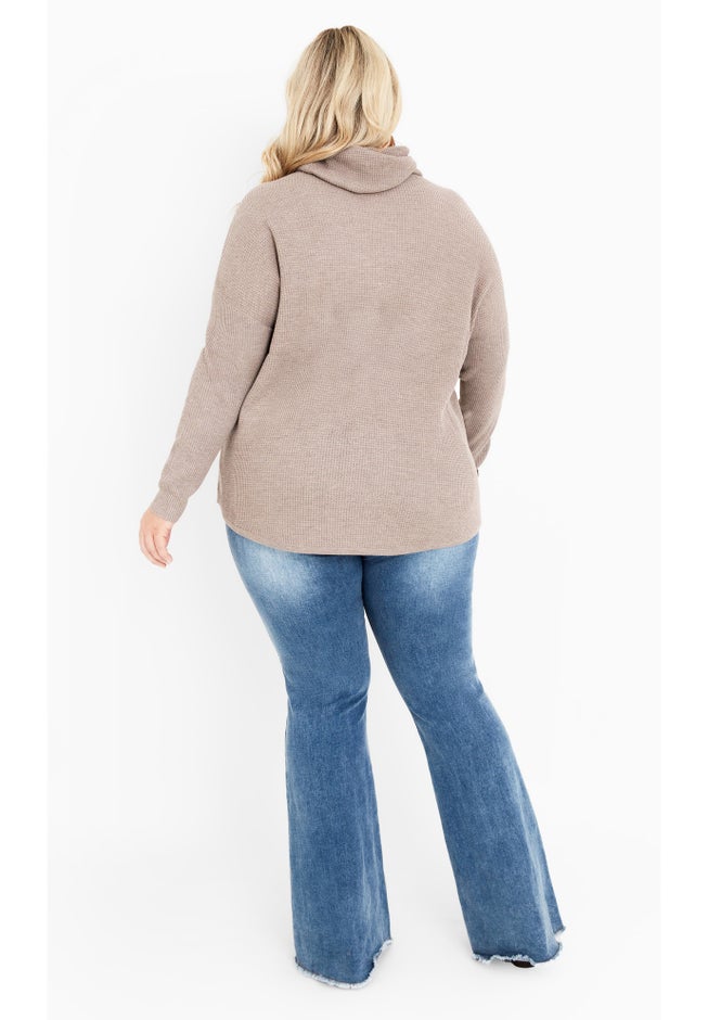 Ash Turtleneck Close Fit Sweater image number 3