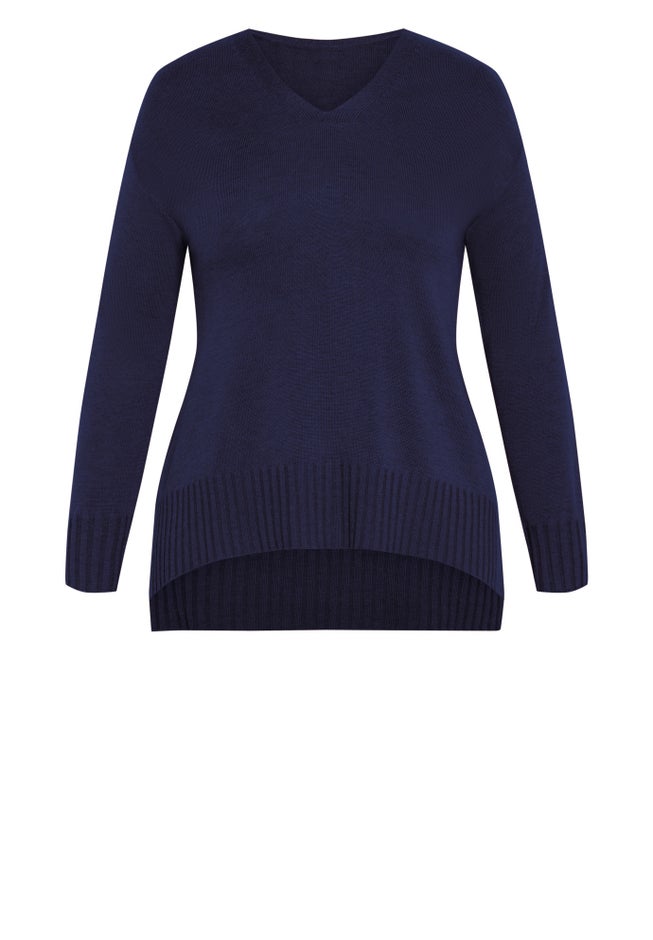Clare V Neck Sweater image number null