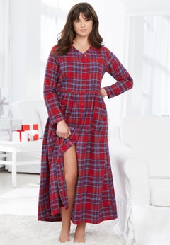 Flannel Plaid Lounger