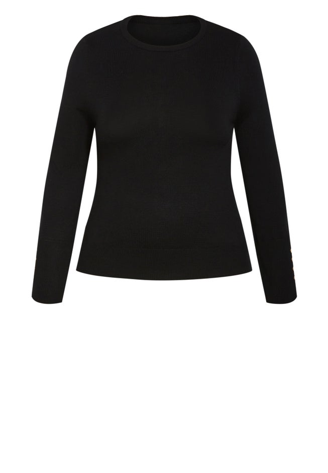 Lara Button Sweater image number 4