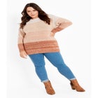 Reese Ribbed Knit Sweater image number null