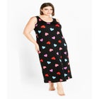 Sleep Heart Maxi Dress image number null