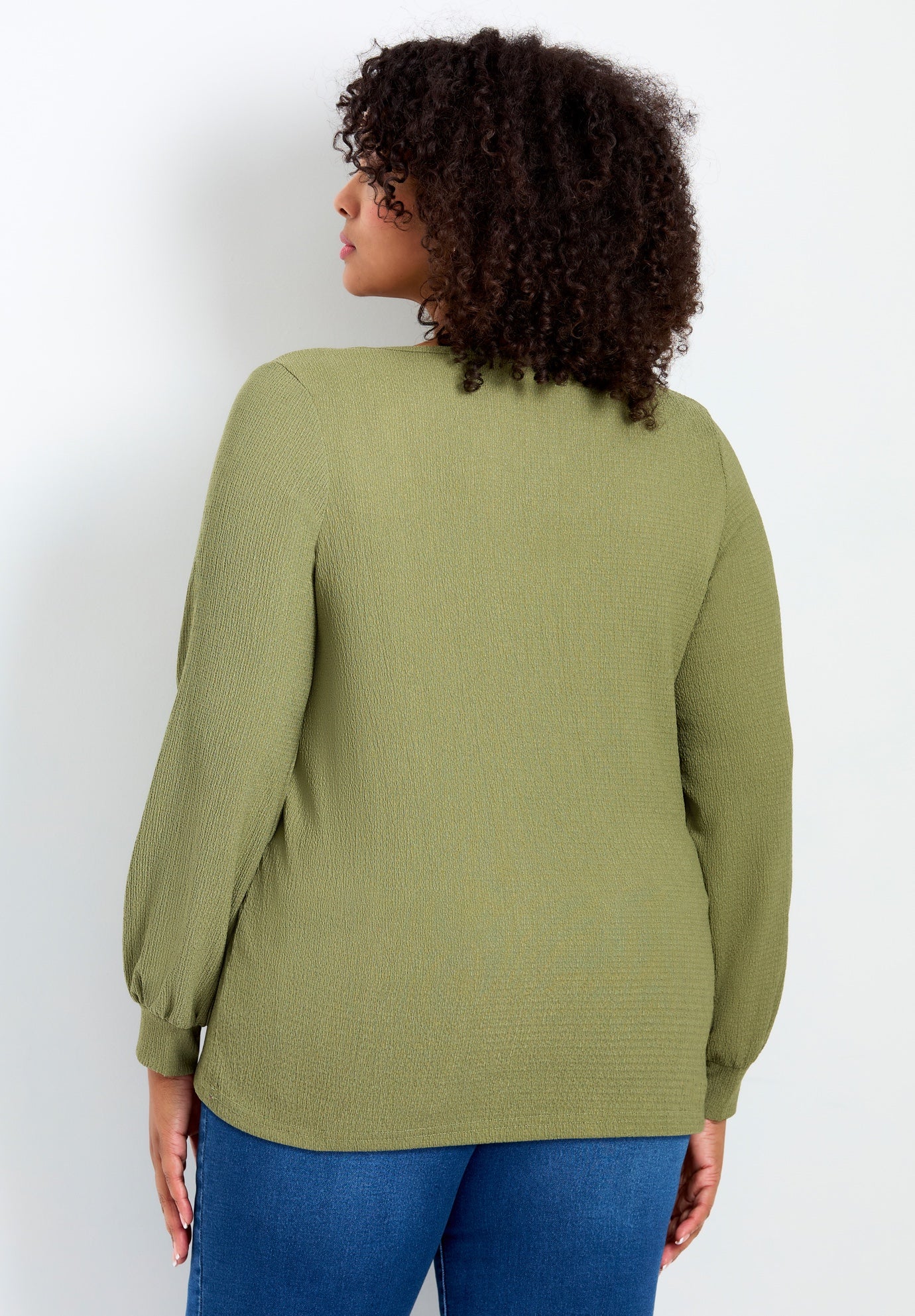 V-Neck Criss-Cross Top image number 3