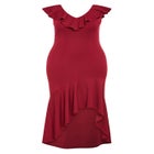 Destiny Ruffle Sleeveless Dress image number null