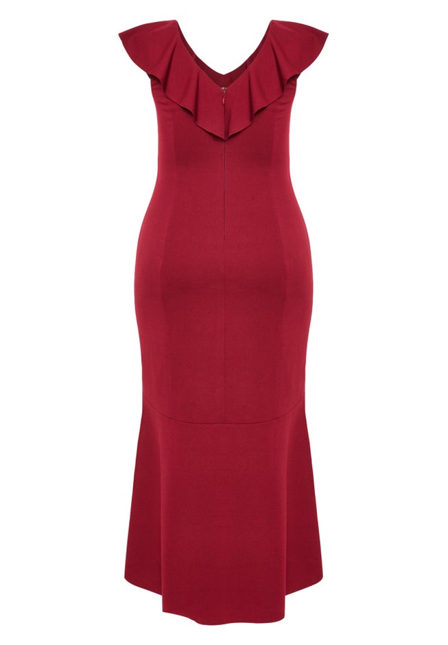 Destiny Ruffle Sleeveless Dress image number 4
