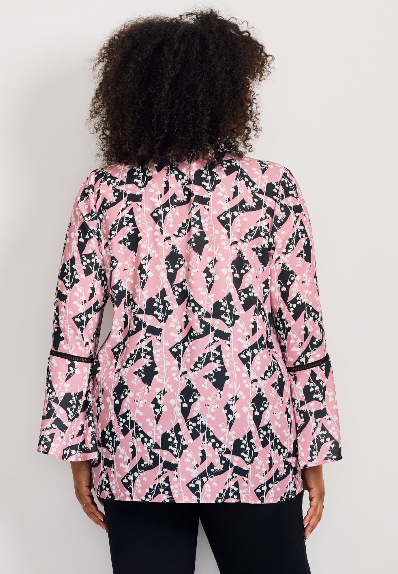 Button Front Poet Blouse image number 2