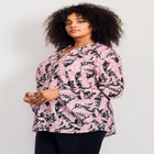 Button Front Poet Blouse image number 3