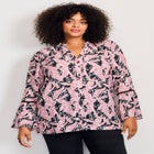 Button Front Poet Blouse image number 1