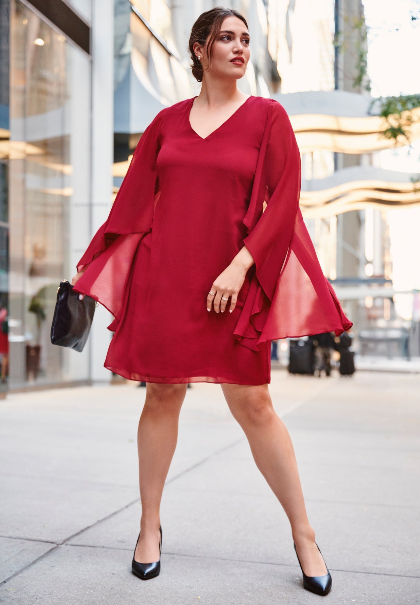 Nina Cape Dress image number 0
