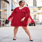 Nina Cape Dress image number null