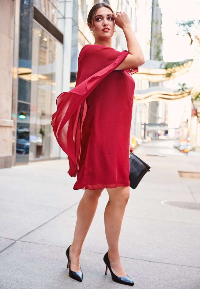 Nina Cape Dress image number 1