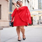 Nina Cape Dress image number null