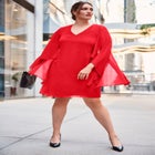 Nina Cape Dress image number null