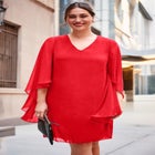 Nina Cape Dress image number null