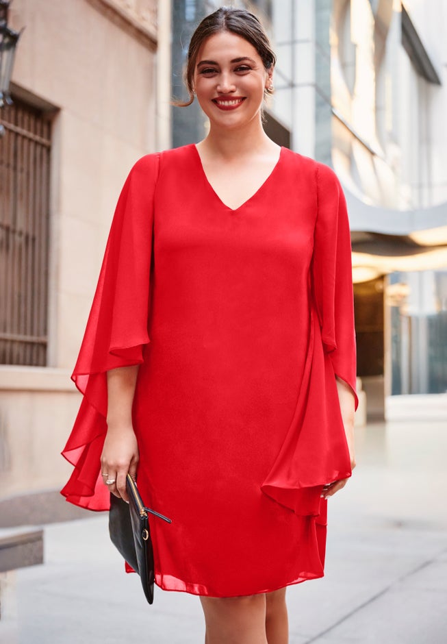 Nina Cape Dress image number 3