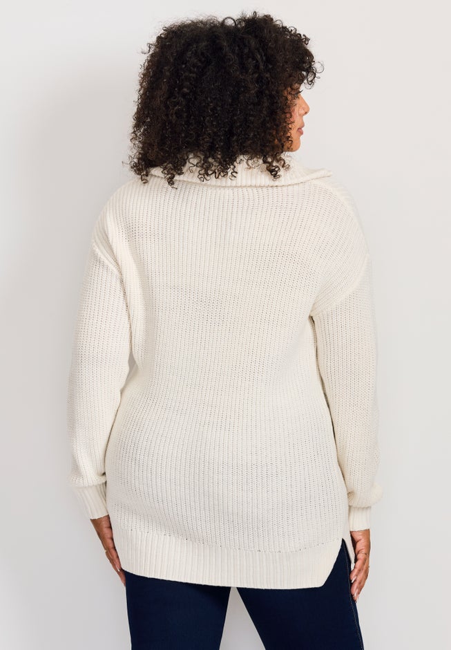 Half-Zip Pullover Sweater image number 3