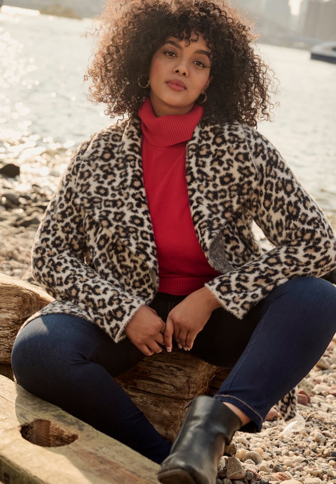 Turtleneck Tunic Sweater image number 2