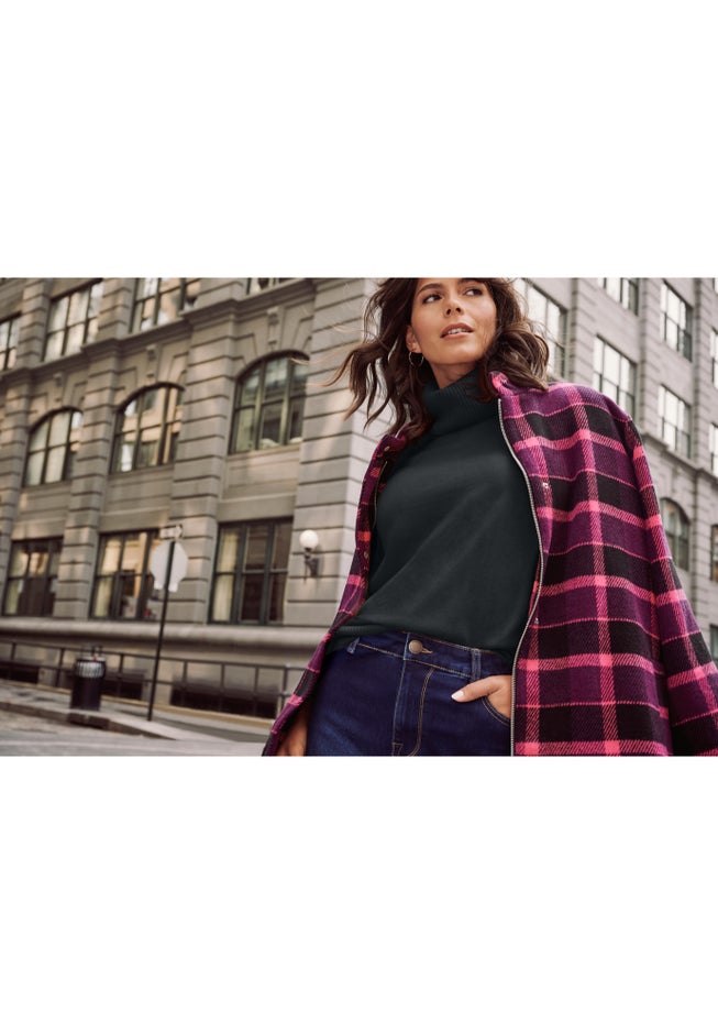 Turtleneck Tunic Sweater image number 2