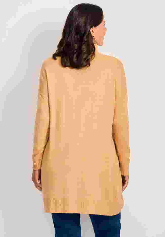 Turtleneck Tunic Sweater image number 3