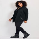 Cascade Cardigan Zipper Pocket image number null