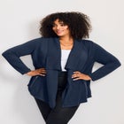 Cascade Cardigan Zipper Pocket image number null