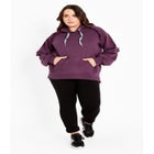 Frill Eggplant Hoodie image number null