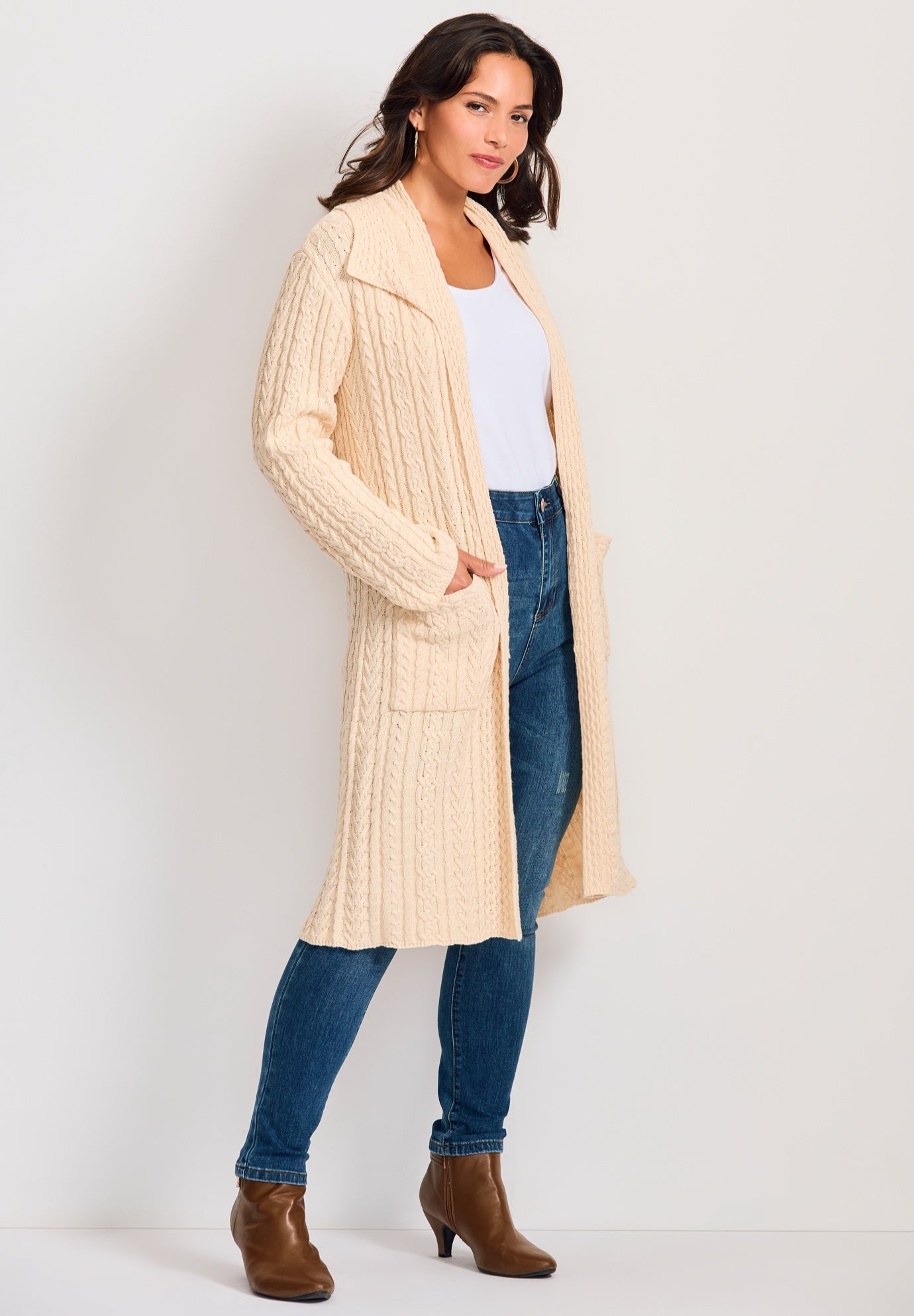 Cable Cardigan image number 2
