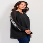 Double Layered Poet Blouse image number null