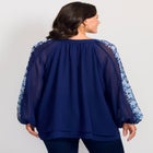 Double Layered Poet Blouse image number null